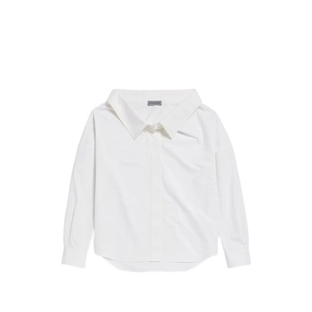 Balenciaga White Tops - Shirts Women
